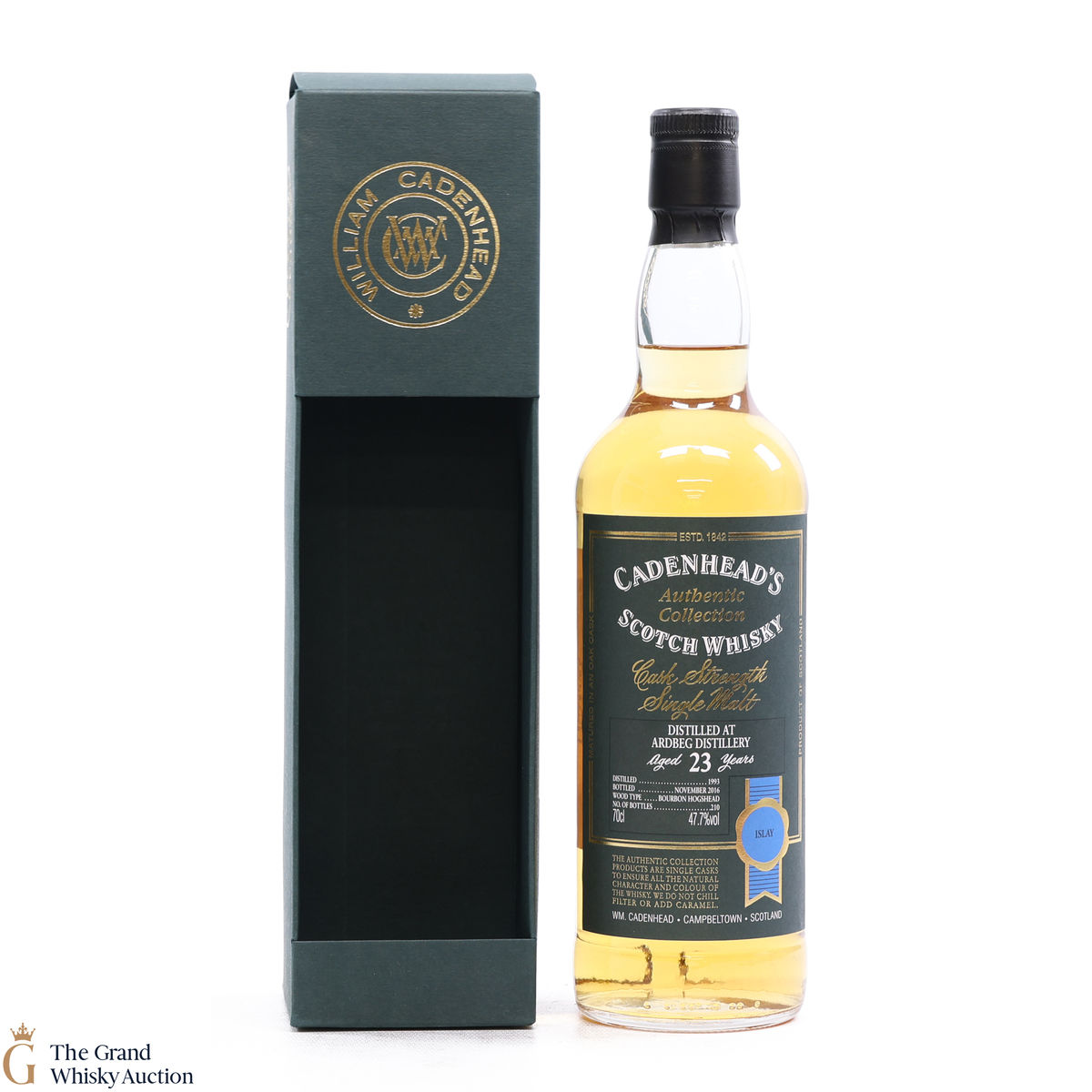 Ardbeg - 23 Year Old 1993 Cadenhead's Bourbon Hogshead 2016