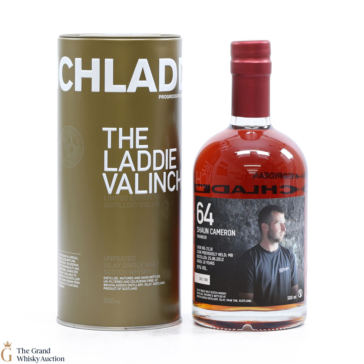 Bruichladdich - 10 Year Old - Valinch 64 - Shaun Cameron (50cl)