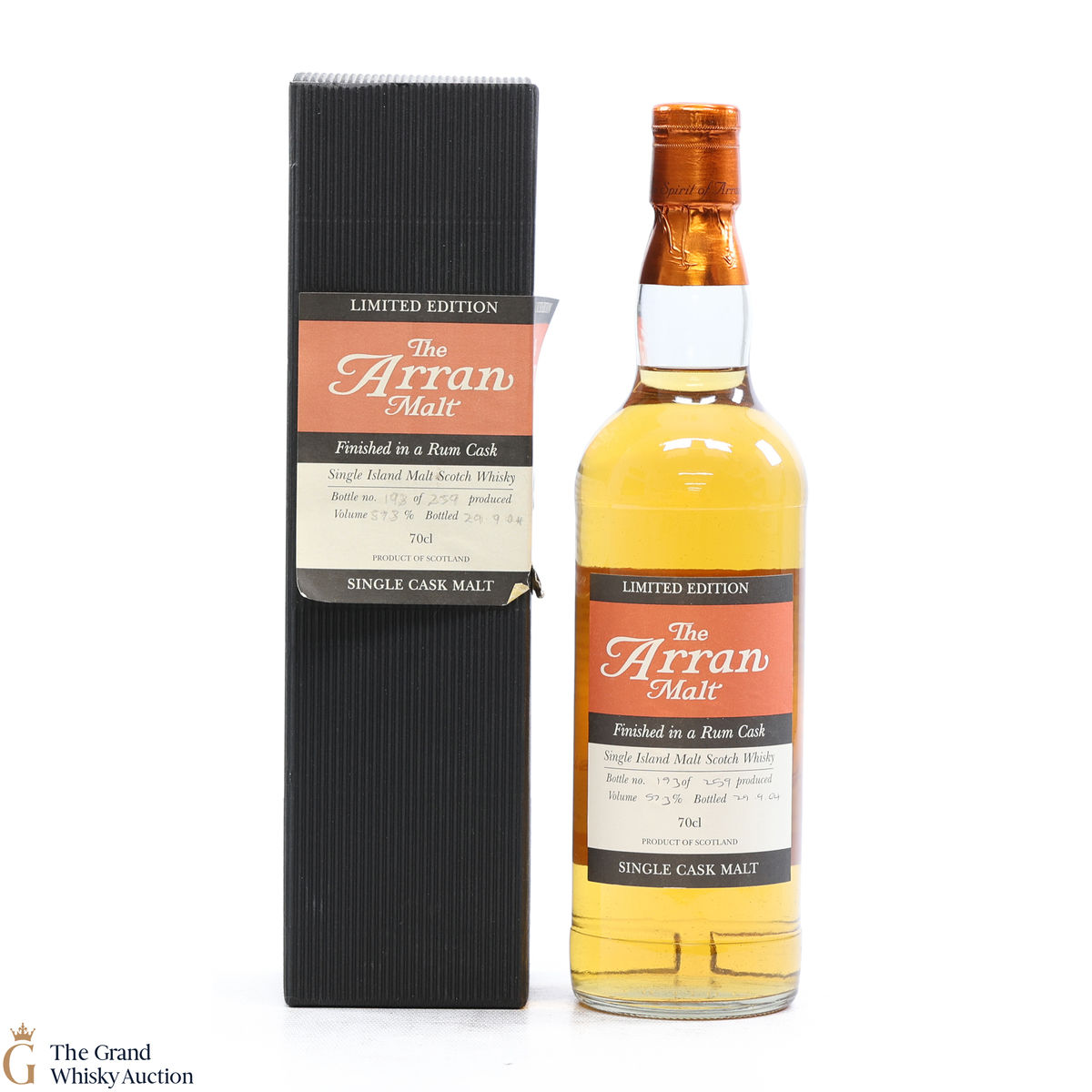 Arran - Rum Cask Finish - Bottled 2004 57.3%