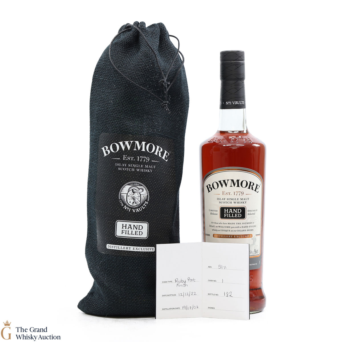 Bowmore - 14 Year Old 2007 - Ruby Port Finish #1 - Hand Fill 2022