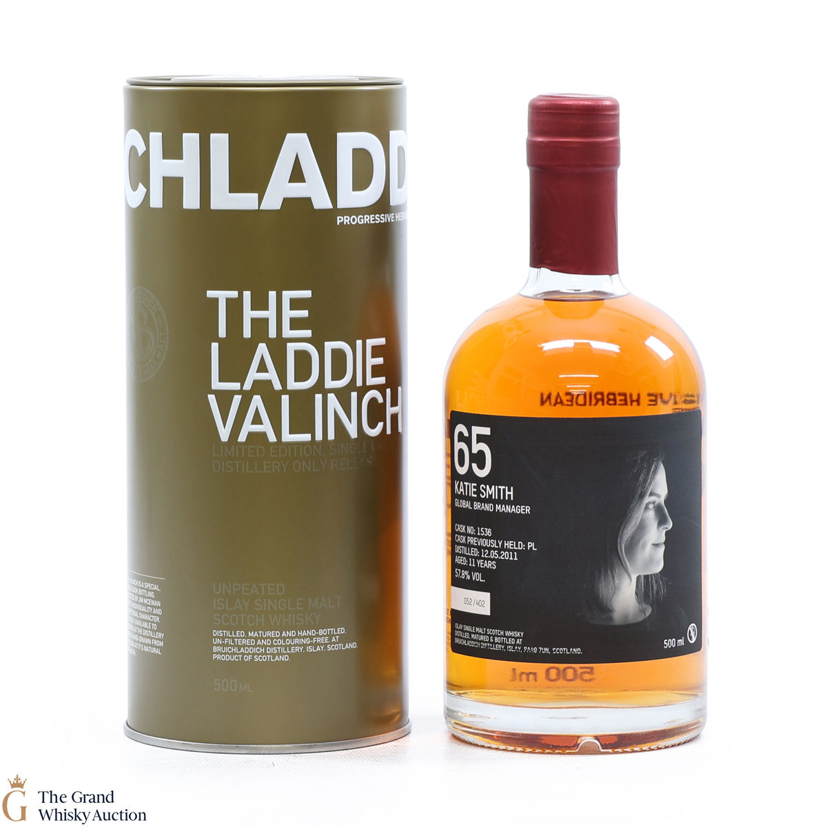 Bruichladdich - 11 Year Old - Valinch 65 - Katie Smith (50cl)