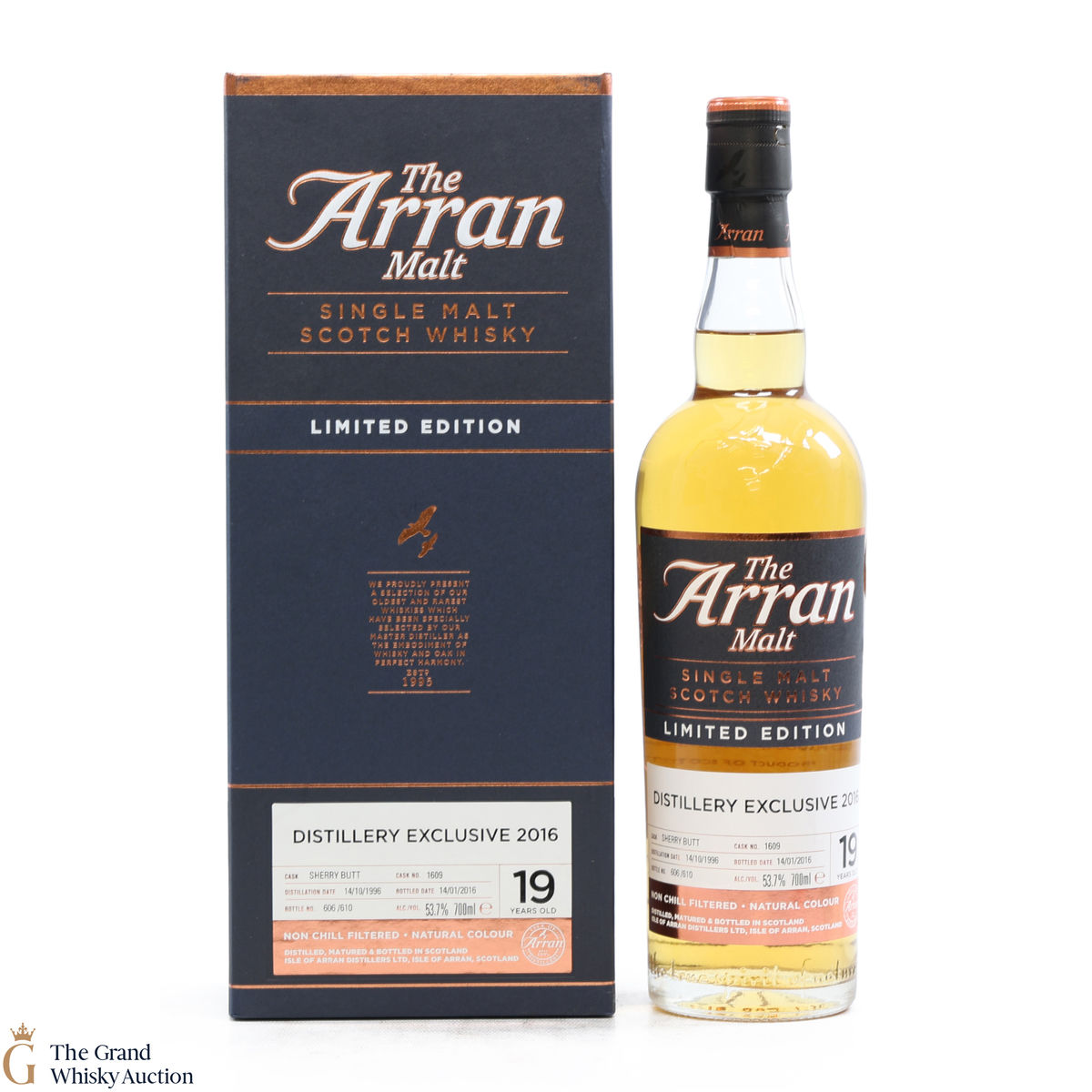 Arran - 19 Year Old #1609 1996 - Distillery Exclusive
