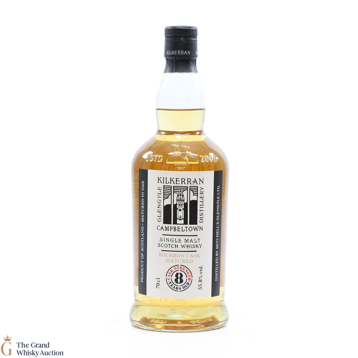 Kilkerran - 8 Year Old - Bourbon Oak 2022 - Cask Strength 55.8%