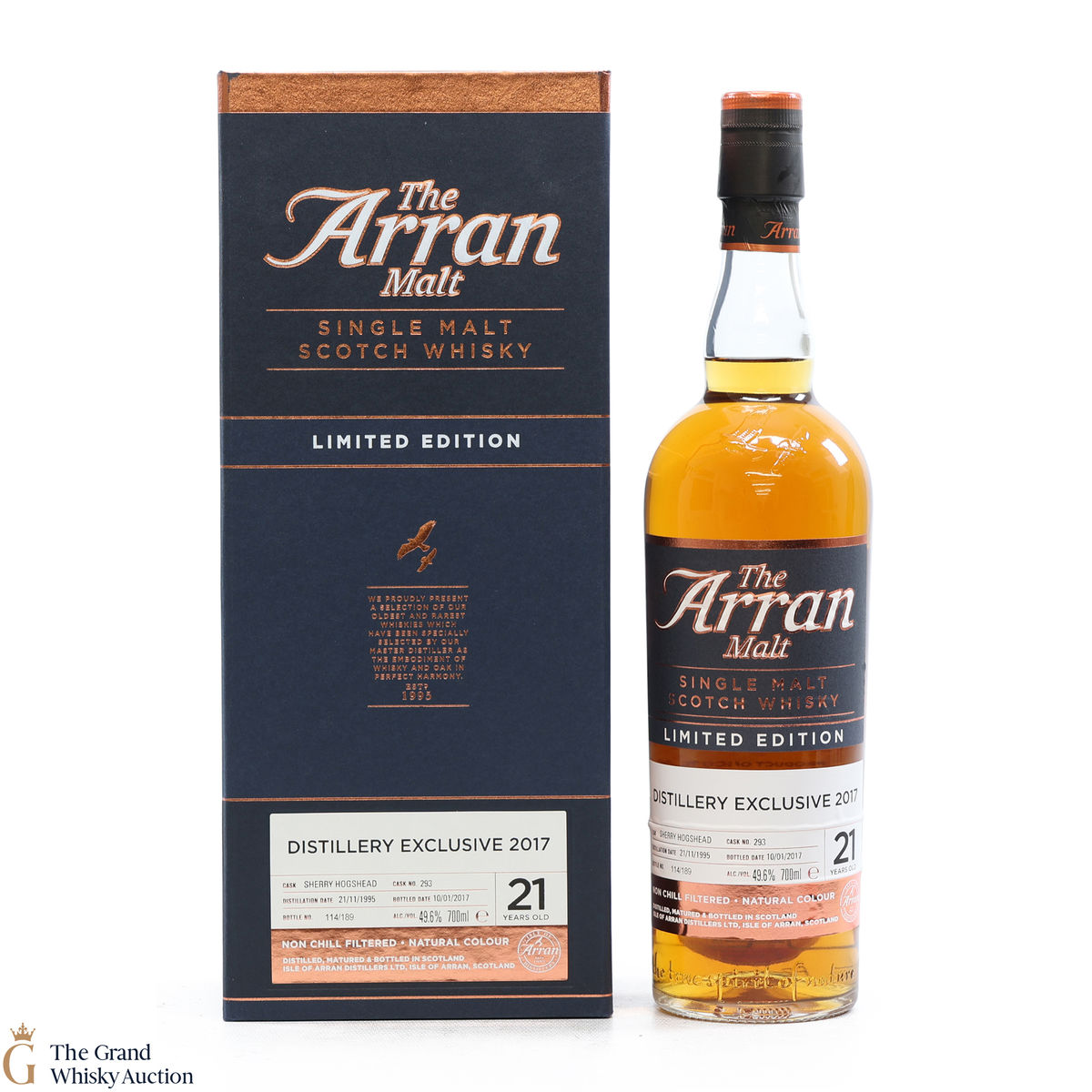 Arran - 21 Year Old #293 1995 - Distillery Exclusive