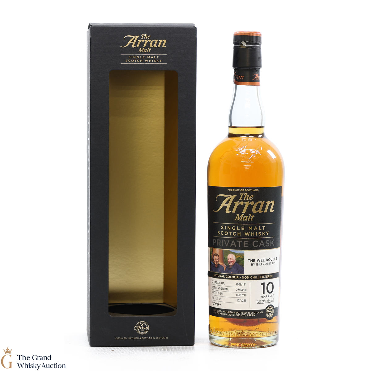Arran - 10 Year Old 2008 Private Cask #111 - The Wee Double