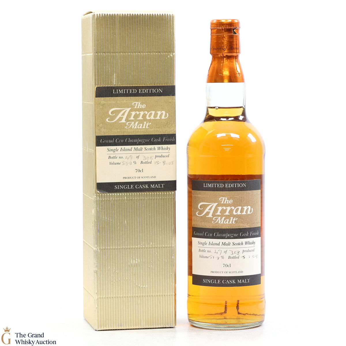 Arran - 2005 Single Cask - Grand Cru Champagne Cask Finish
