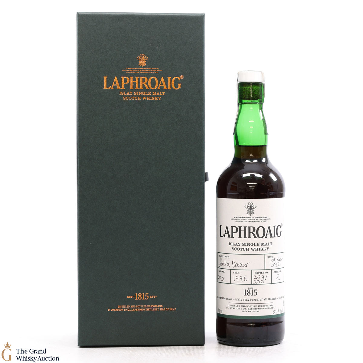 Laphroaig - 1996 Single Cask #003 - Hand Fill Release #2 2022 