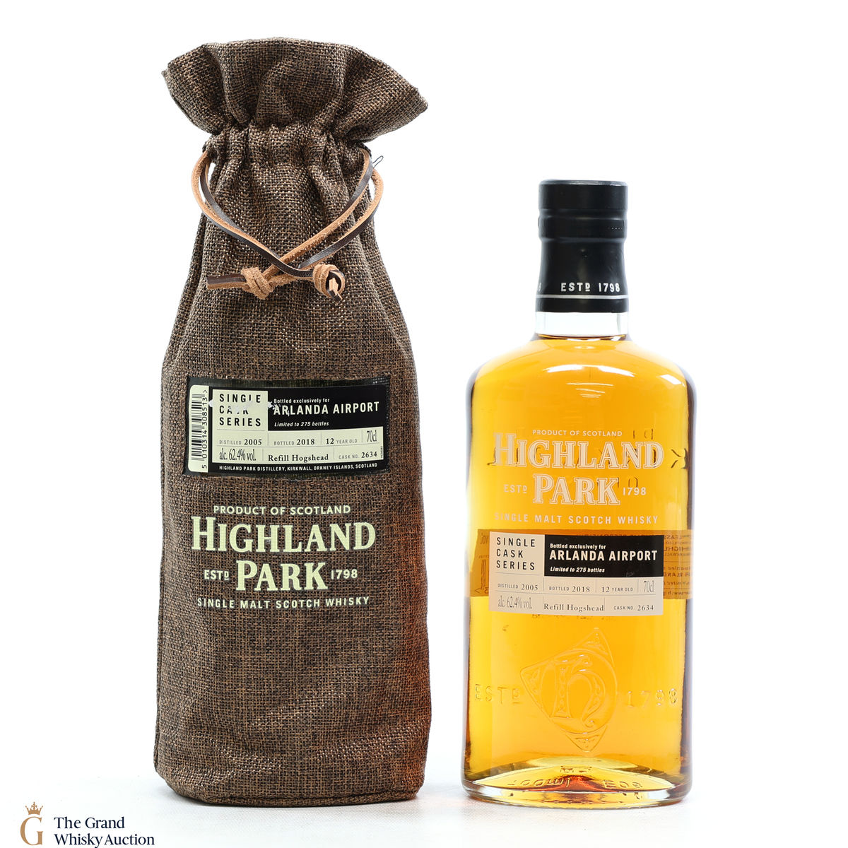 Highland Park - 12 Year Old - Single Cask #2634 - Arlanda Airport