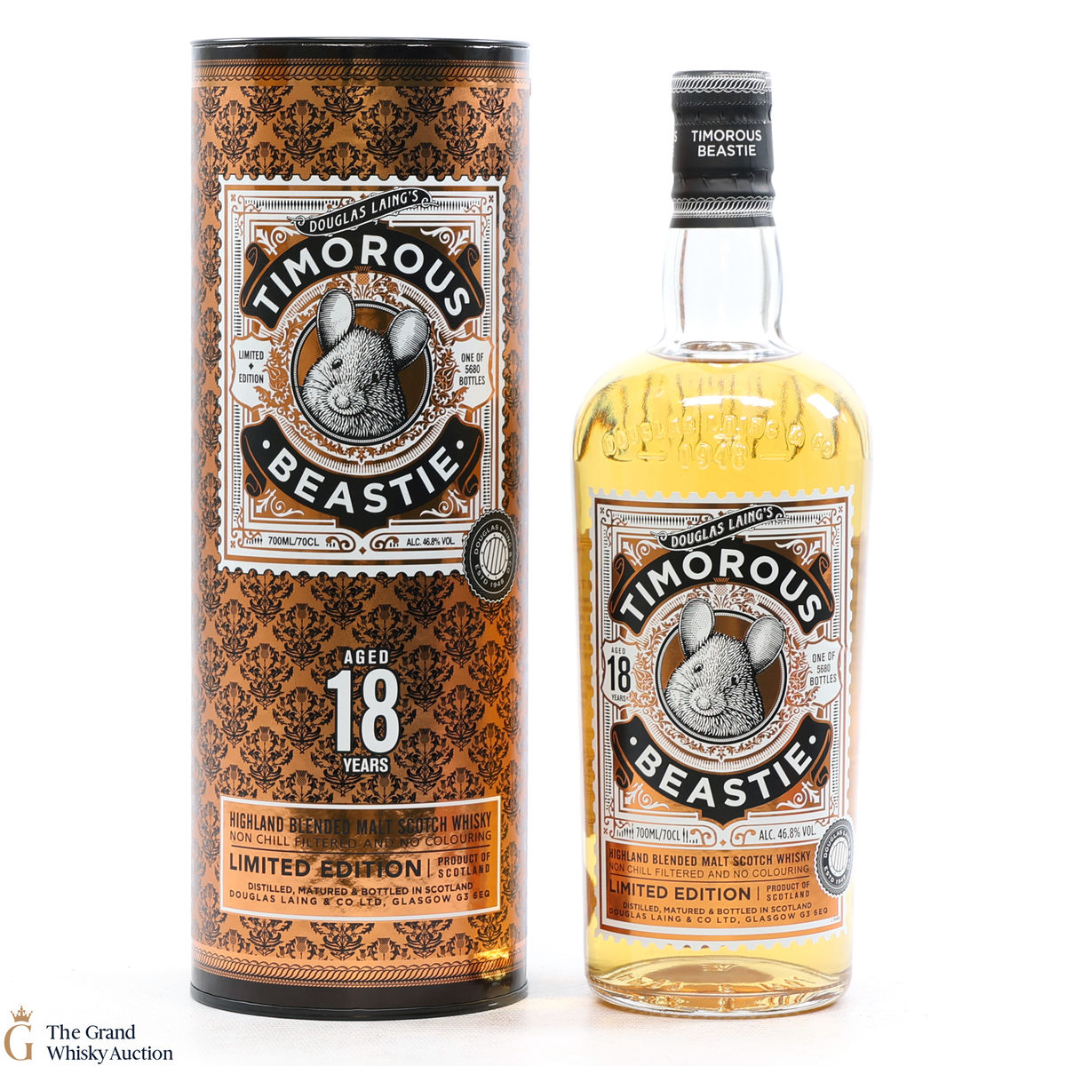Timorous Beastie  -18 Year Old - Douglas Laing