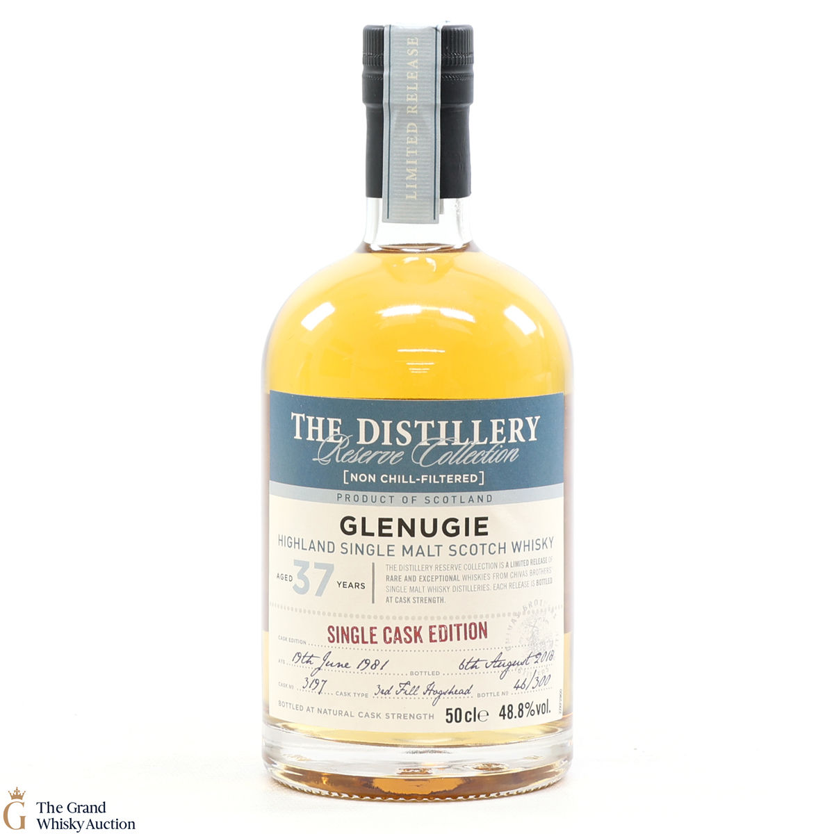 Glenugie - 37 Year Old - 1981 Reserve Collection - Single Cask Edition #3197 (50cl)