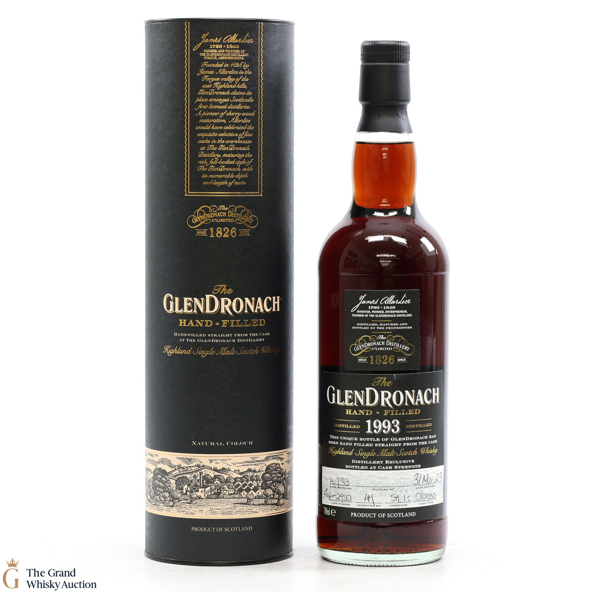 Glendronach - 29 Year Old 1993 Hand Filled Cask Strength Oloroso #2450