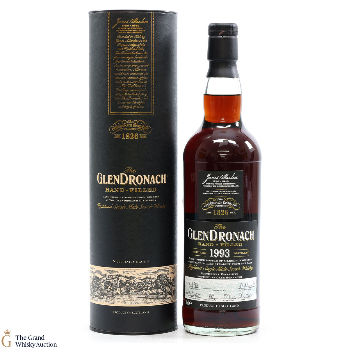Glendronach - 29 Year Old 1993 Hand Filled Cask Strength Oloroso #2450