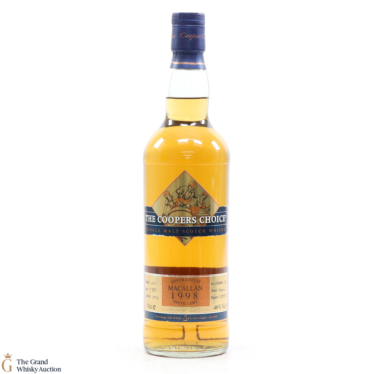 Macallan - 15 Year Old 1998 #9452 - Cooper's Choice