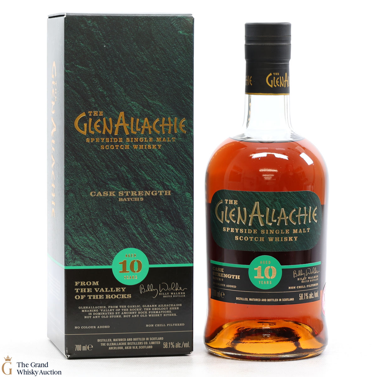 GlenAllachie - 10 Year Old - Cask Strength - Batch 9