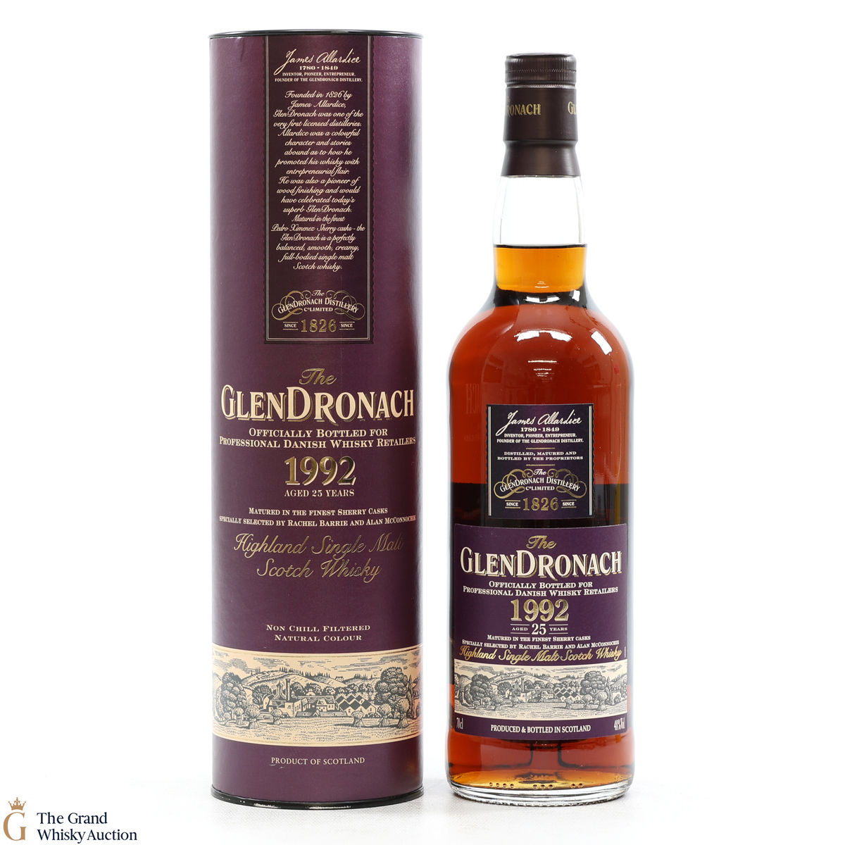 Glendronach - 25 Year Old 1992 Sherry Cask Danish Retailers
