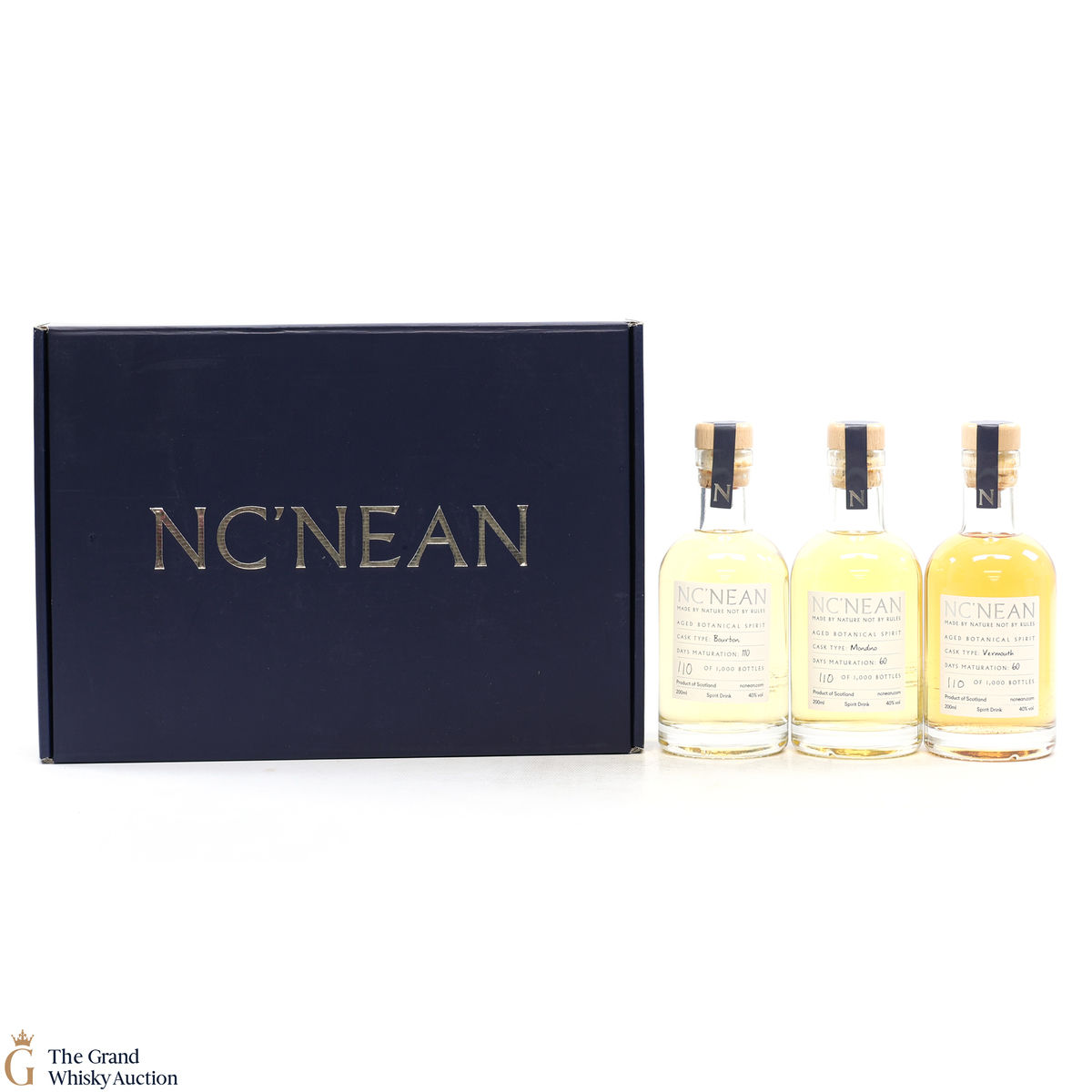 Nc'nean Aged Botanical Spirit - 3 X 20cl - First Release 