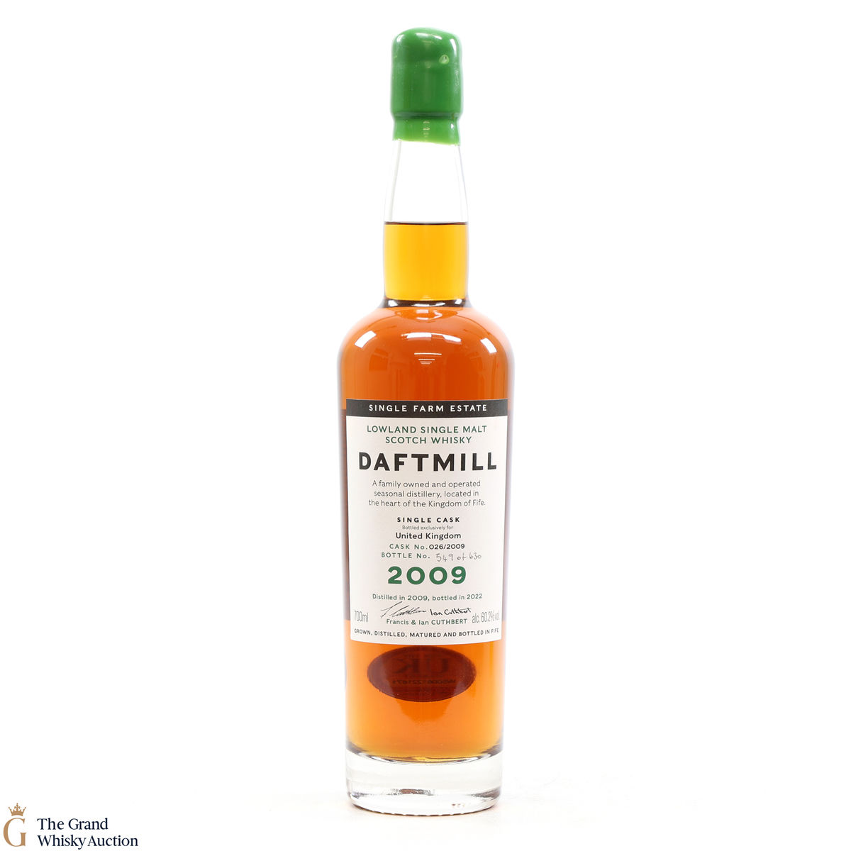 Daftmill - 2009 Single Cask #026/2009 - UK Exclusive 2022