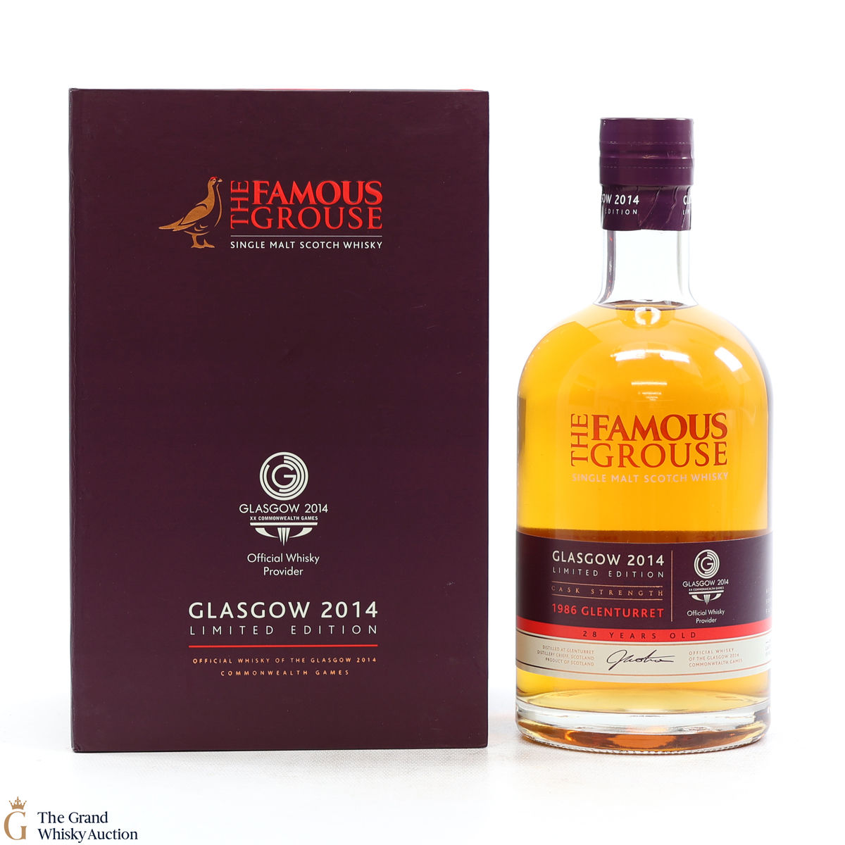 Glenturret - 1986 - Famous Grouse - Glasgow Commonwealth Games 2014 Limited Edition