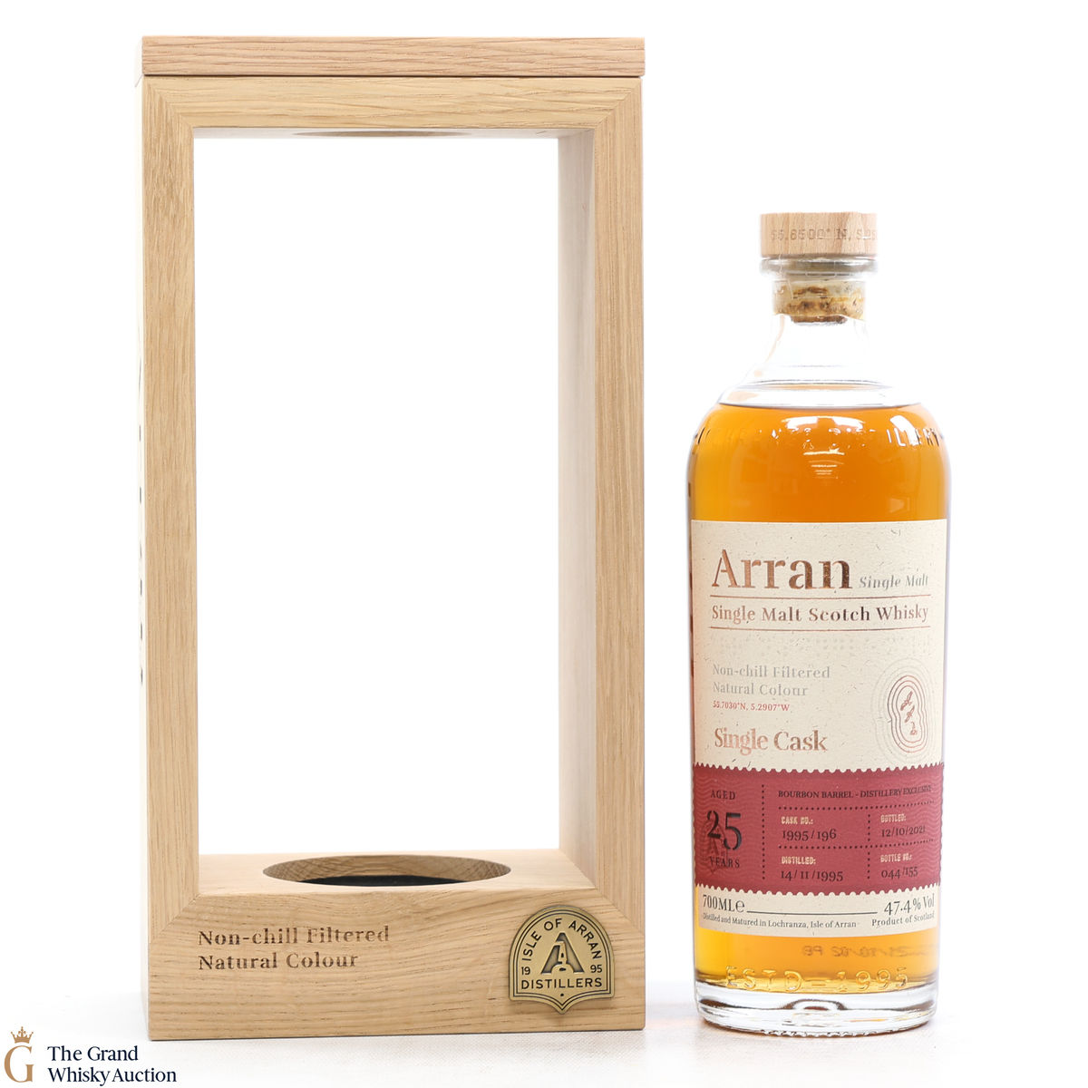 Arran - 25 Year Old 1995 Single Cask #196 - Distillery Exclusive 