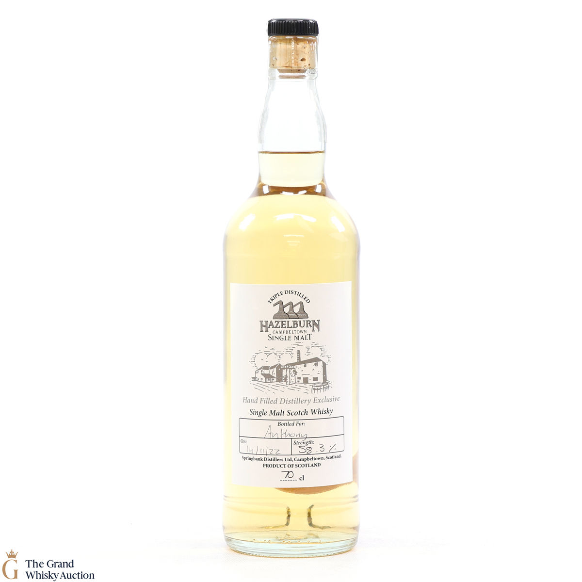 Hazelburn - Hand Fill 2022 58.3%