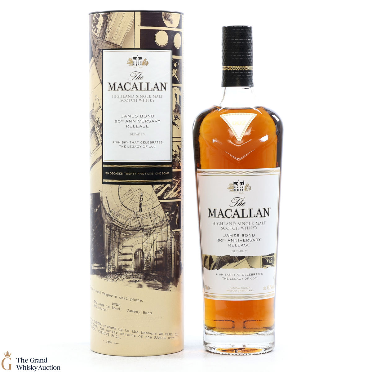 Macallan - James Bond 60th Anniversary - Decade V