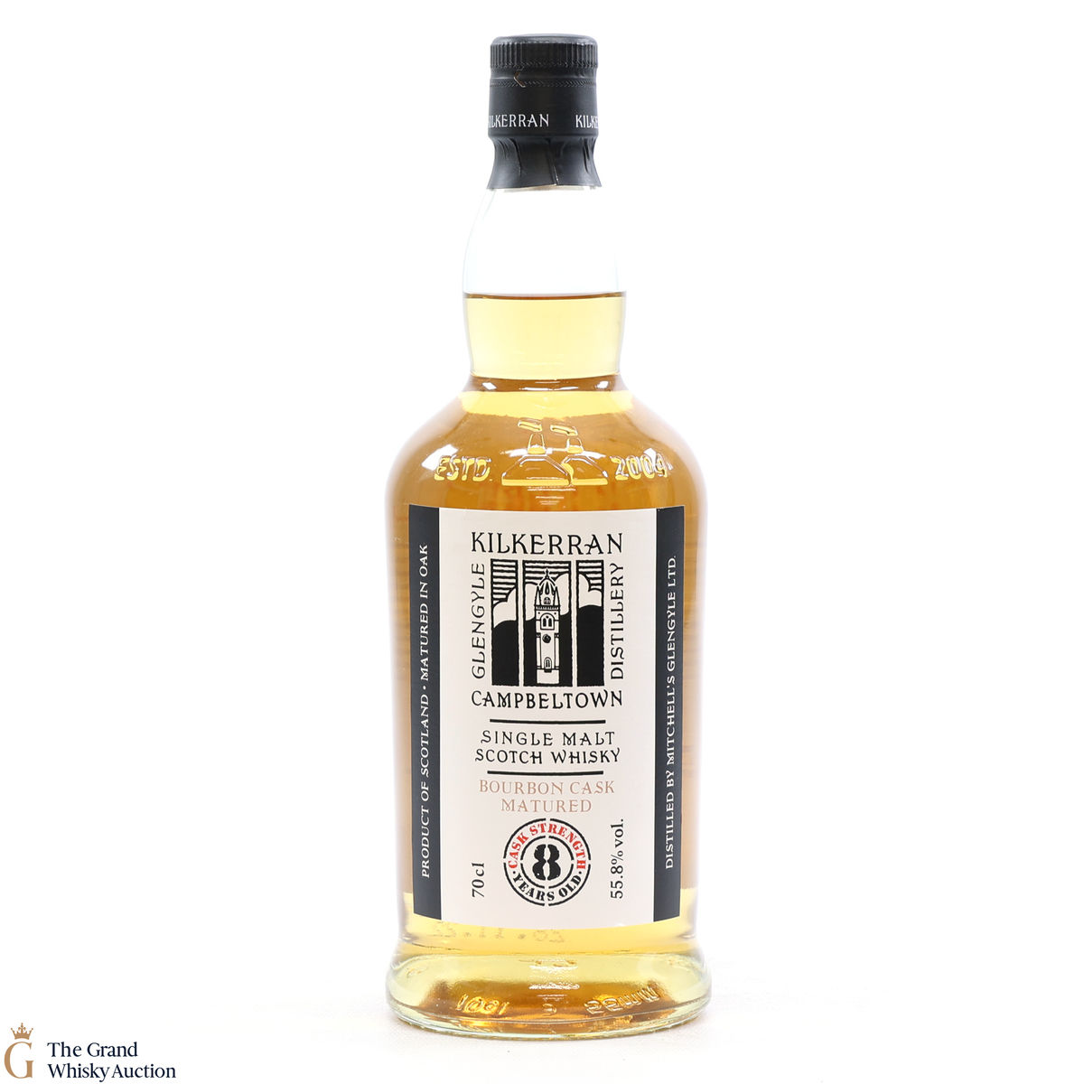 Kilkerran - 8 Year Old - Bourbon Oak 2022 - Cask Strength 55.8%