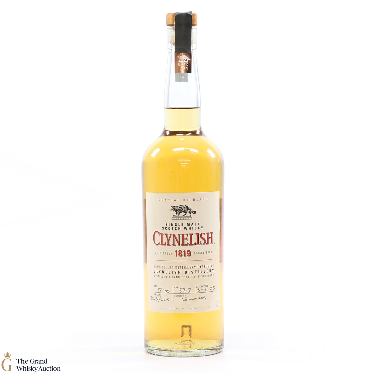 Clynelish - 12 Year Old - Hand Filled Distillery Exclusive Batch 2023/005 57.7%