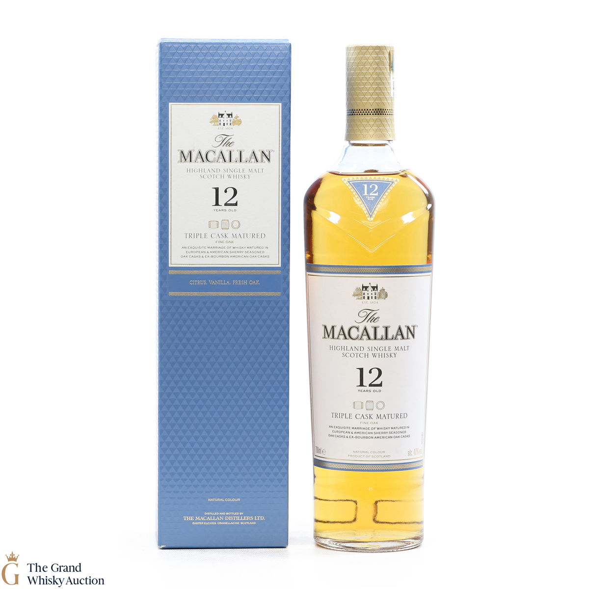 Macallan - 12 Year Old - Triple Cask (Fine Oak) 