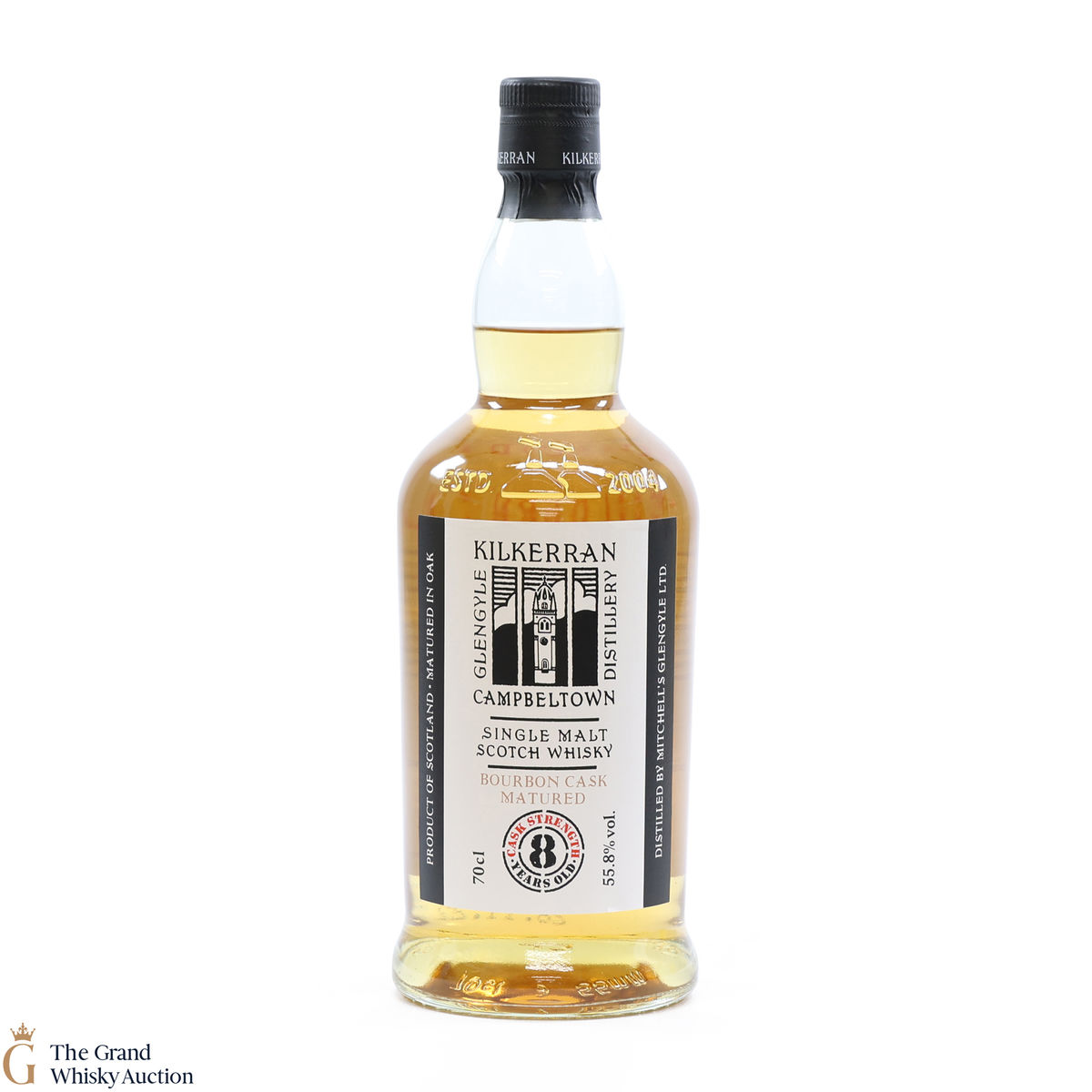 Kilkerran - 8 Year Old - Bourbon Oak 2022 - Cask Strength 55.8%
