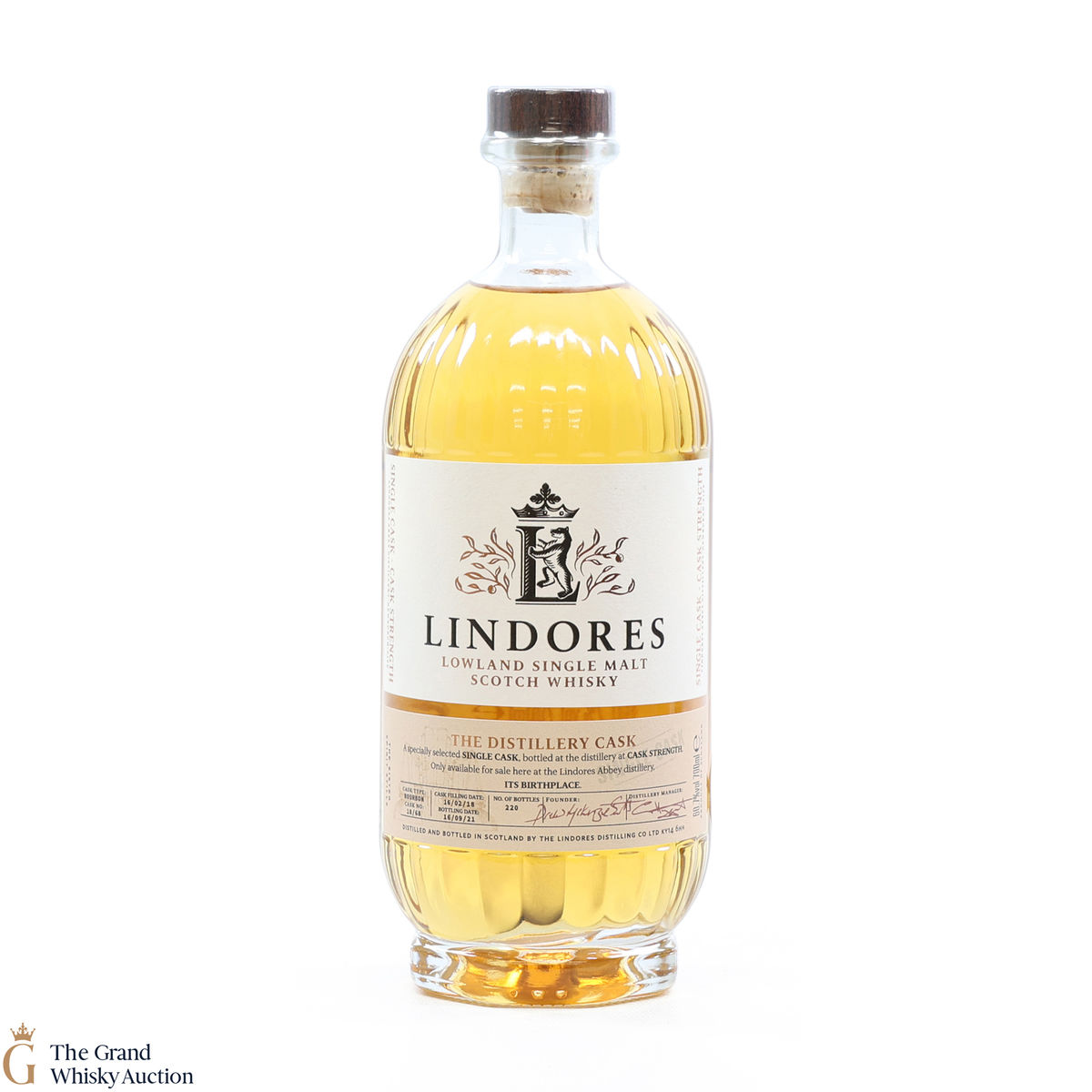 Lindores Abbey - 3 Year Old 2018 - Single Cask #68 - Distillery Exclusive