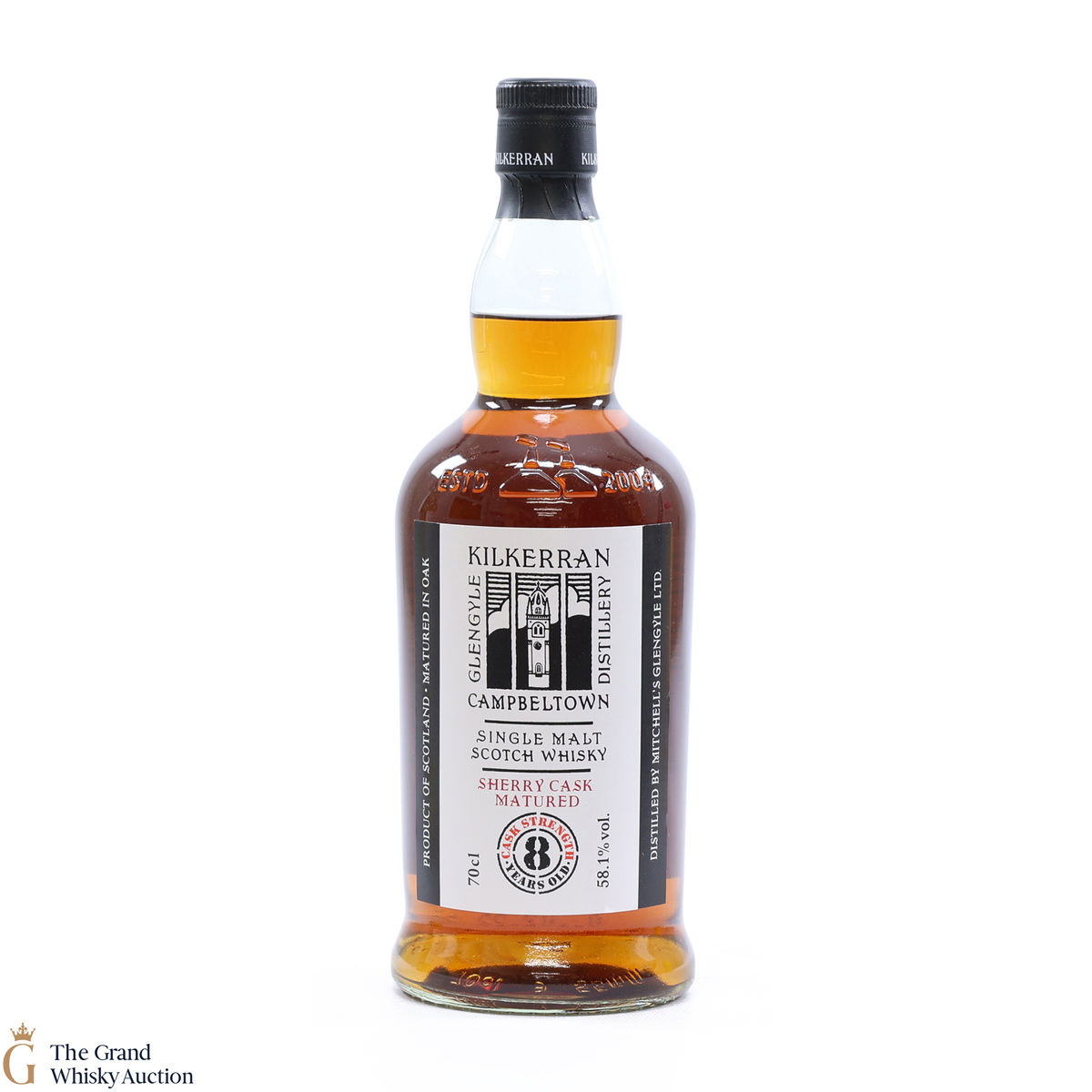 Kilkerran - 8 Year Old - Sherry Oak - Cask Strength 58.1%
