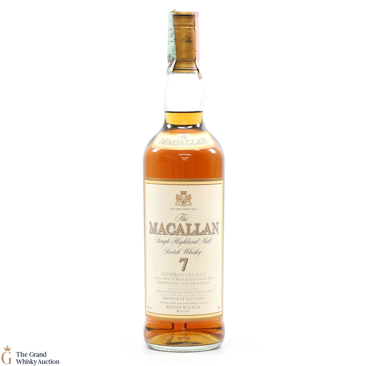 Macallan - 7 Year Old Maxxium Italia Import