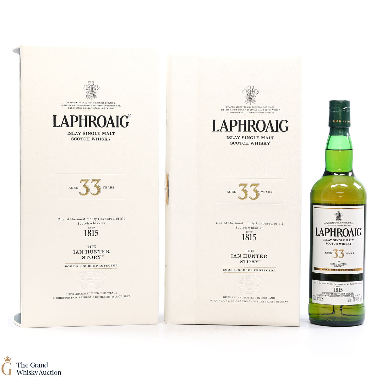 Laphroaig - 33 Year Old - The Ian Hunter Story - Book 3