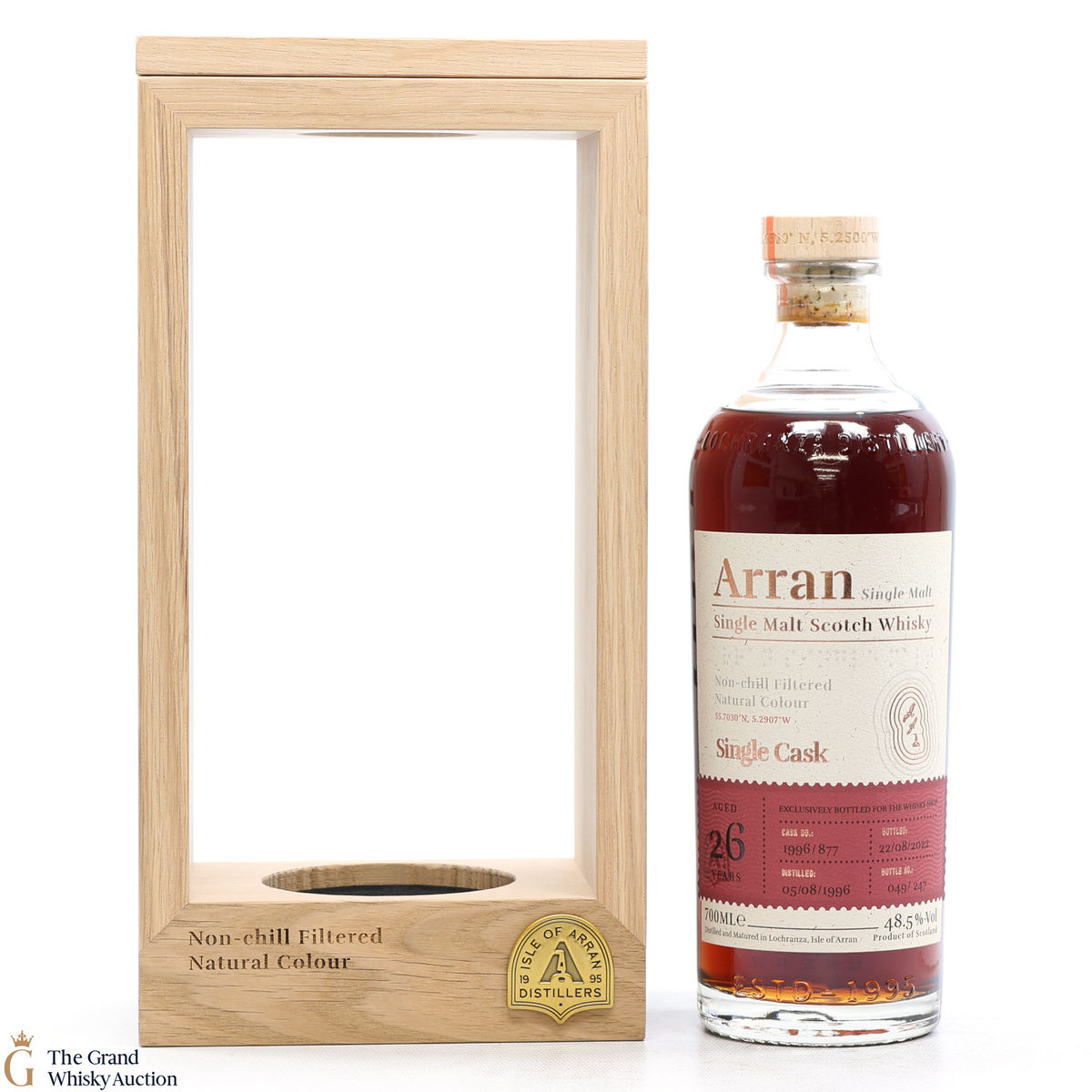 Arran - 26 Year Old - Single Cask #877 - 1996