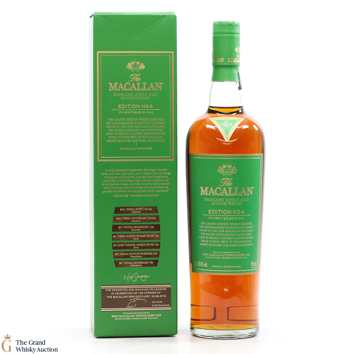 Macallan - Edition No. 4 - 2018 - Edrington & Maxxium Staff