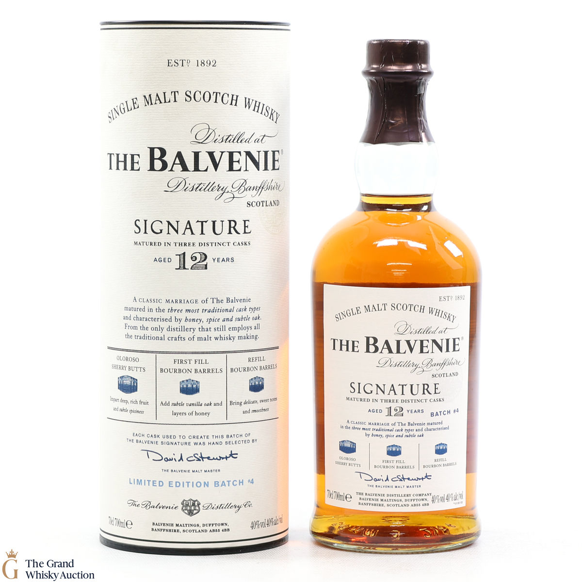 Balvenie - 12 Year Old - Signature - Batch #4