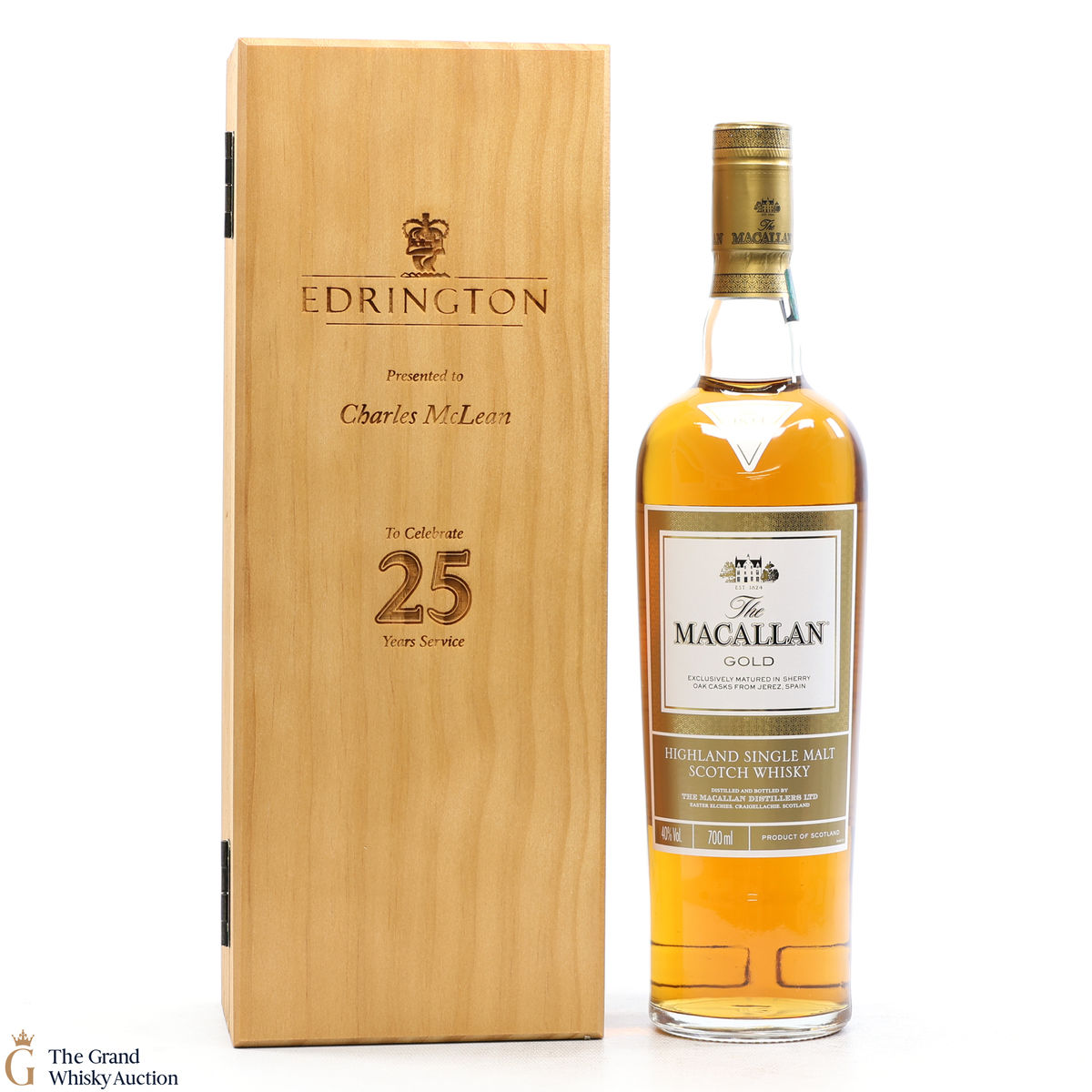 Macallan - Gold (25 Years Service Edrington Box)