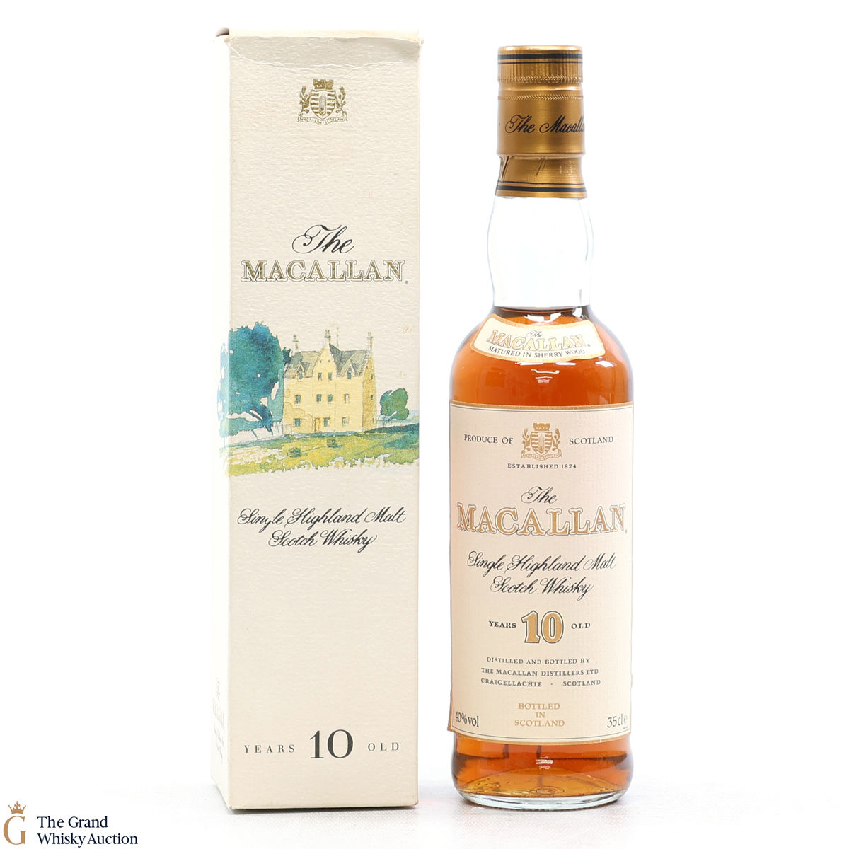 Macallan - 10 Year Old (1980s) 35cl