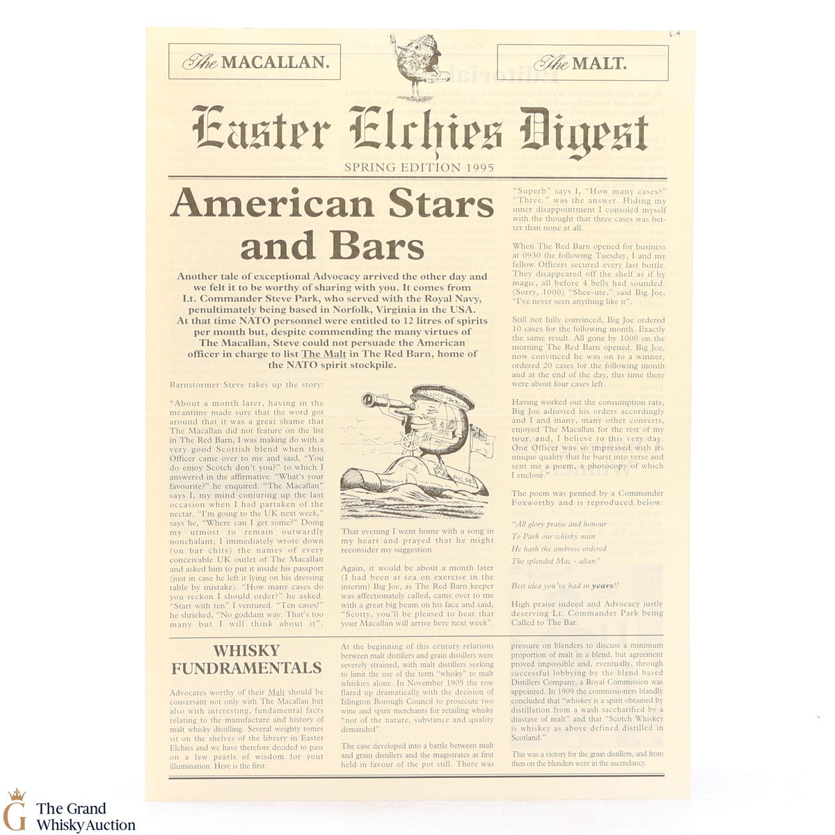 Macallan - Easter Elchies Digest - Spring Edition 1995