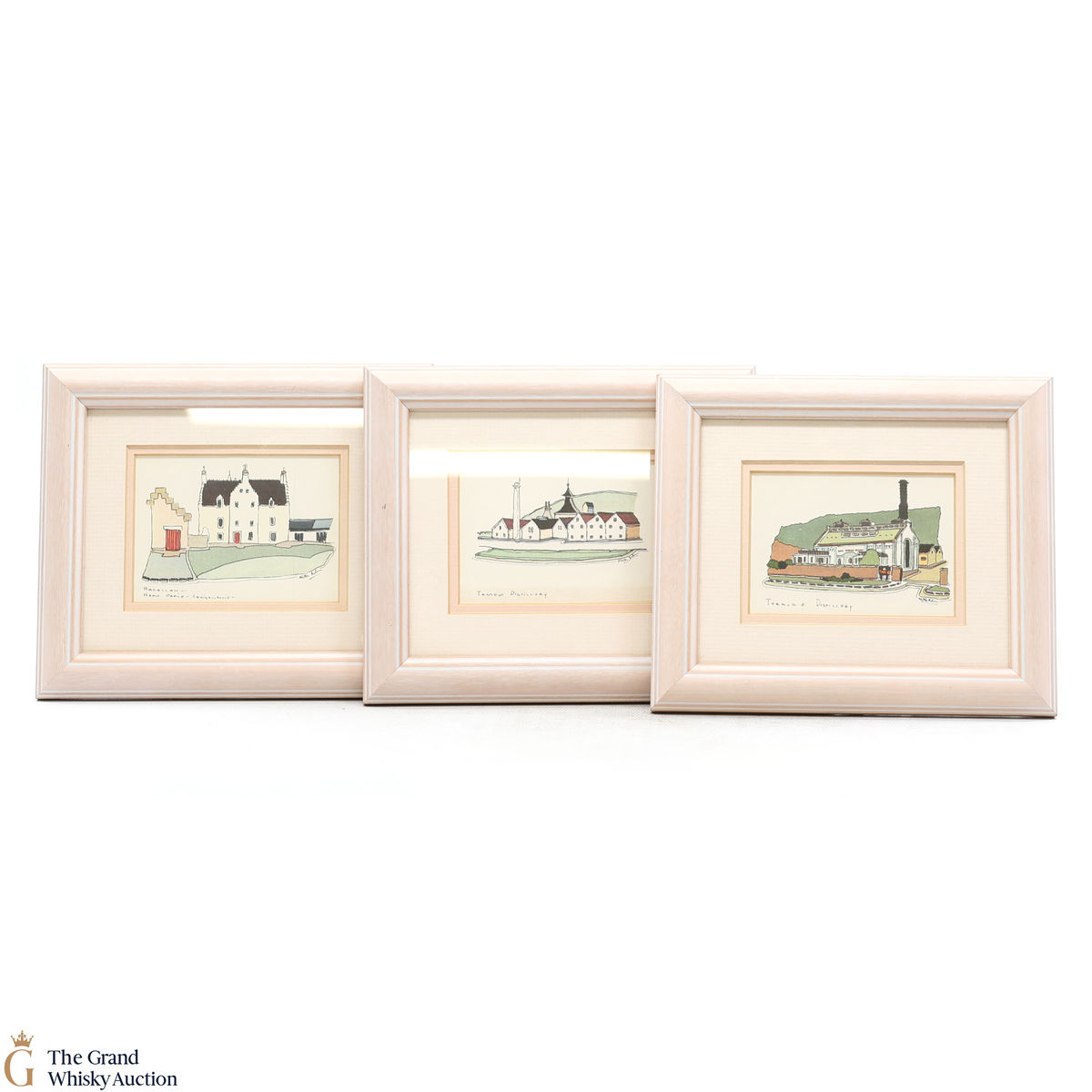 Distillery Prints - Alastair Buchanan x 3