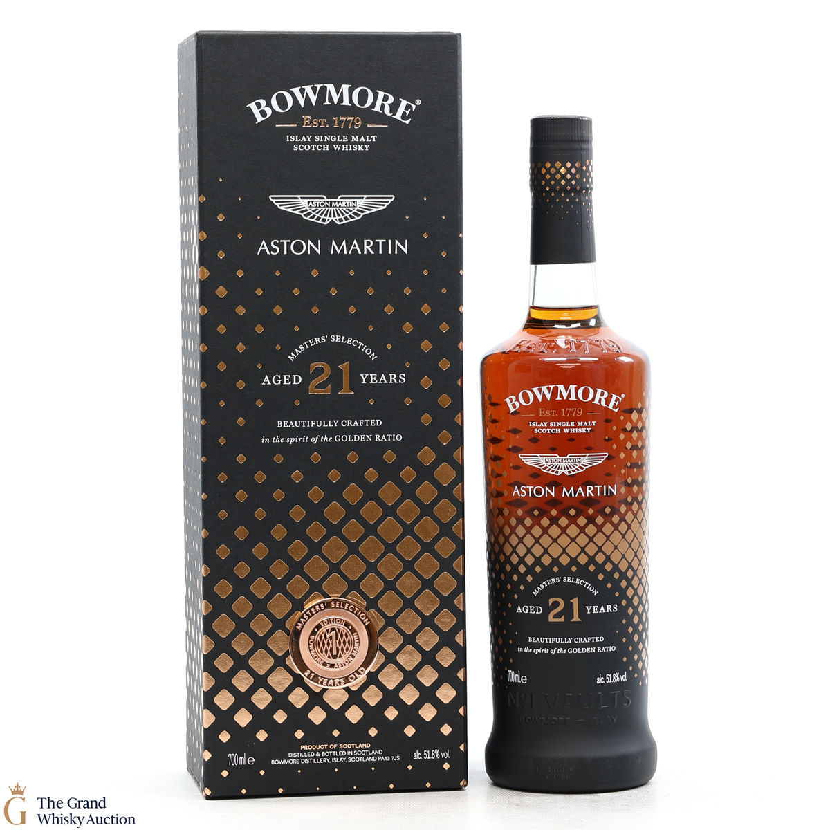 Bowmore - 21 Year Old - Aston Martin - Masters Selection