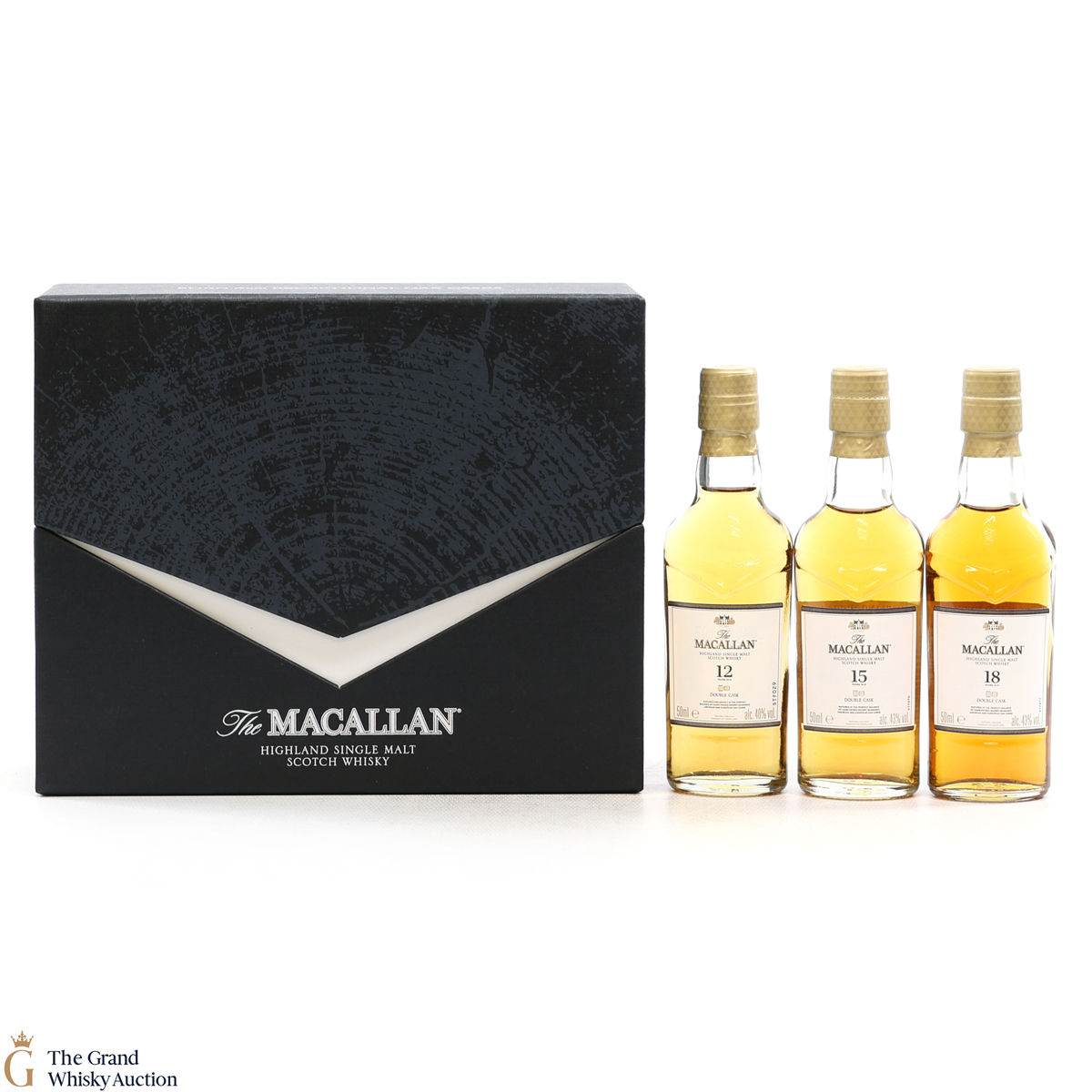 Macallan - 12, 15 & 18 YO Double Cask Set (3 x 5cl)