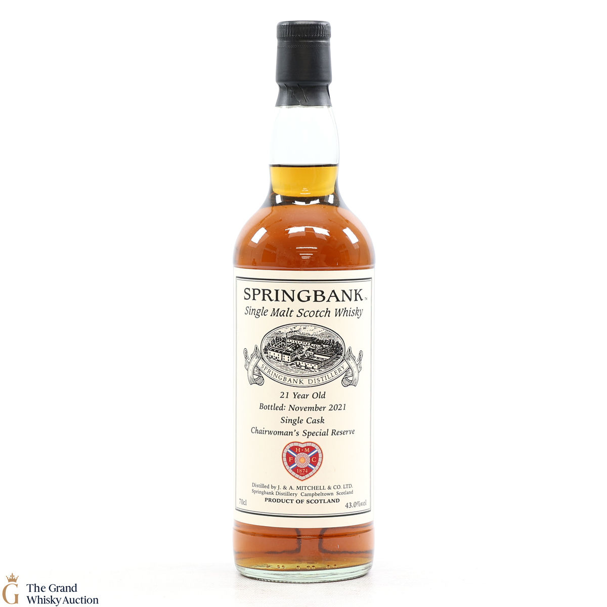 Springbank - 21 Year Old - Hearts FC Chairwoman's Special Reserve 