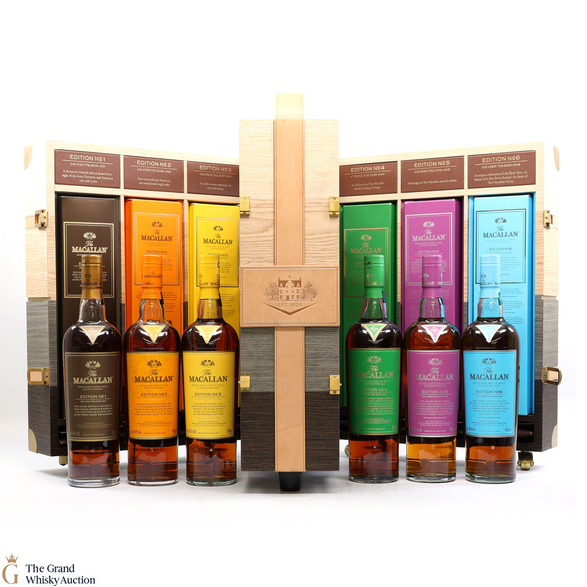 Macallan - Edition No.1-6 Collection Case (6 x 70cl)