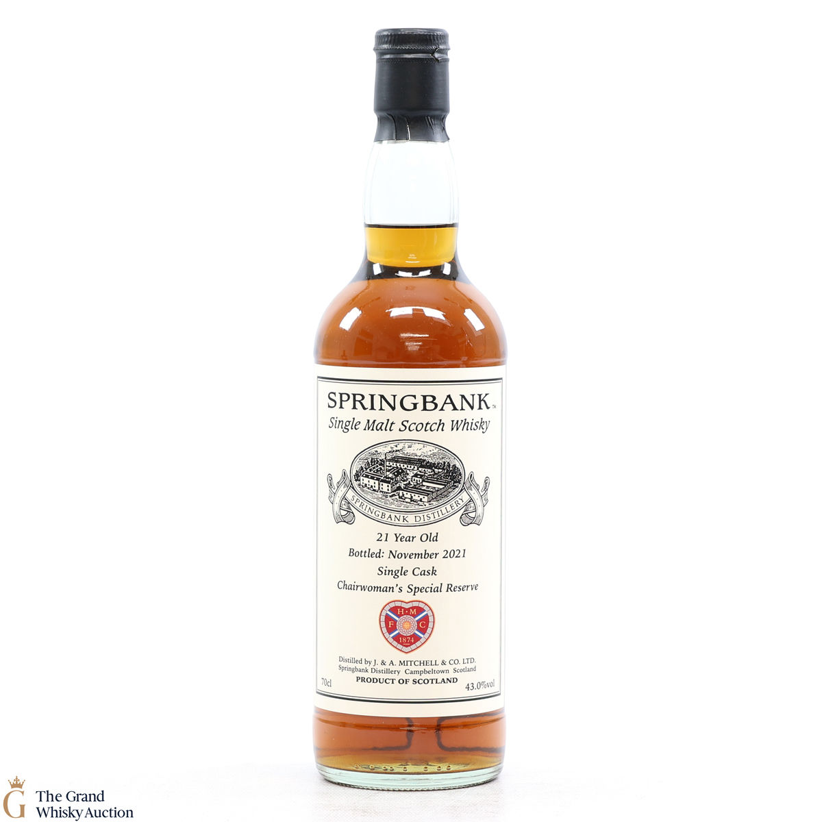 Springbank - 21 Year Old - Hearts FC Chairwoman's Special Reserve 