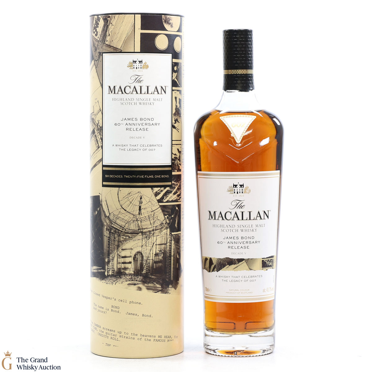 Macallan - James Bond 60th Anniversary - Decade V