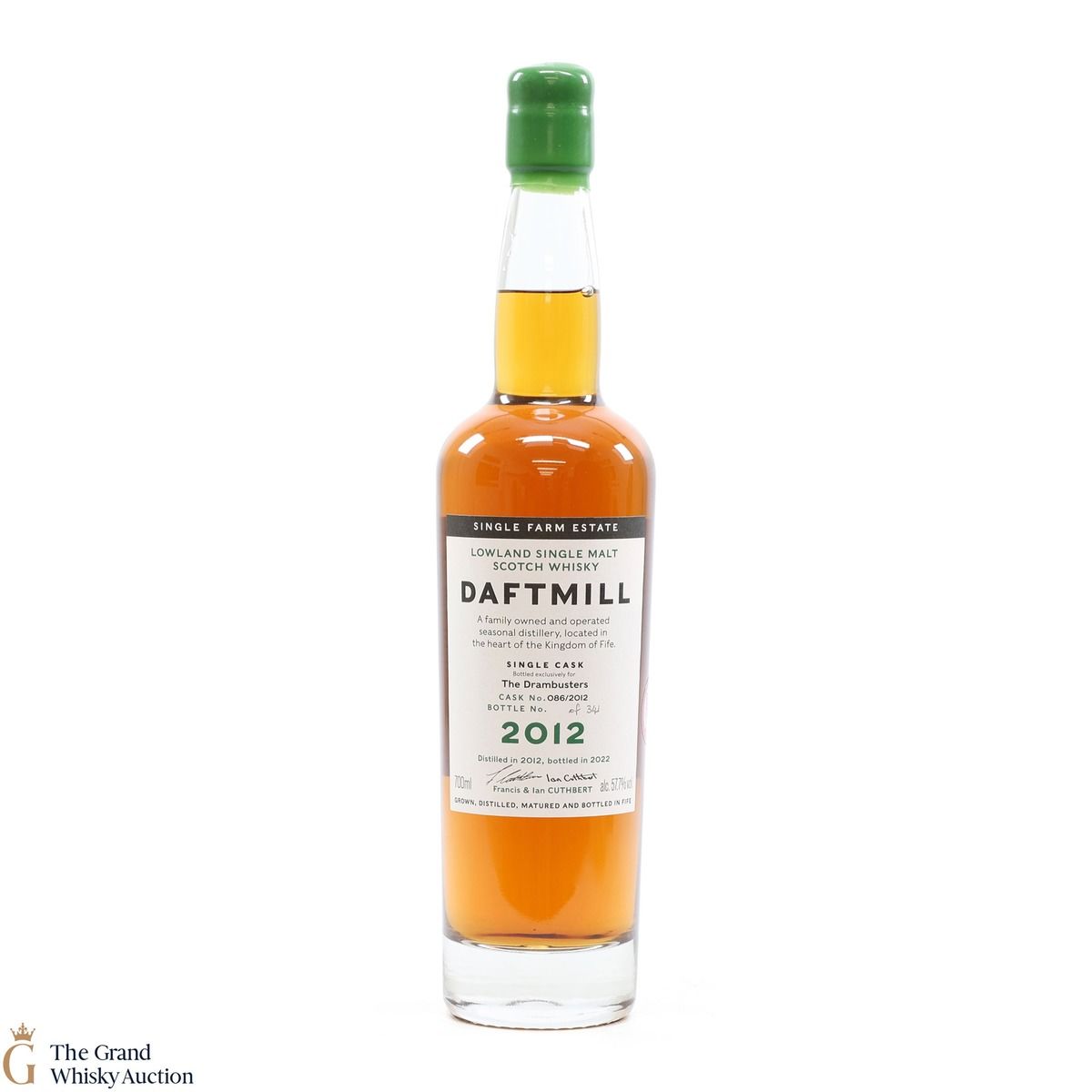 Daftmill - 2012 Single Cask #086 Drambusters Exclusive