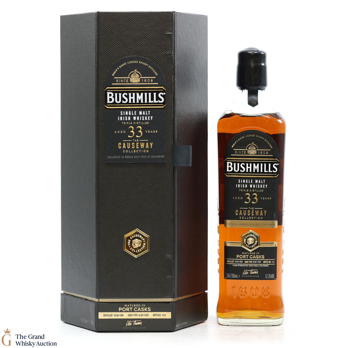 Bushmills - 33 Year Old Causeway Collection 1989