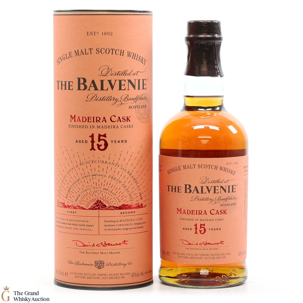 Balvenie - 15 Year Old - Madeira Cask Finish