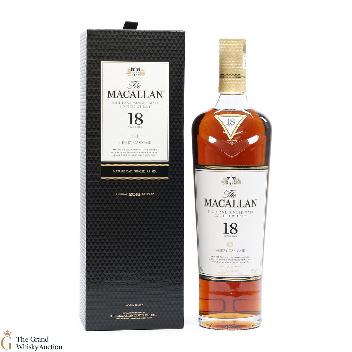 Macallan - 18 Year Old Sherry Oak (2018)